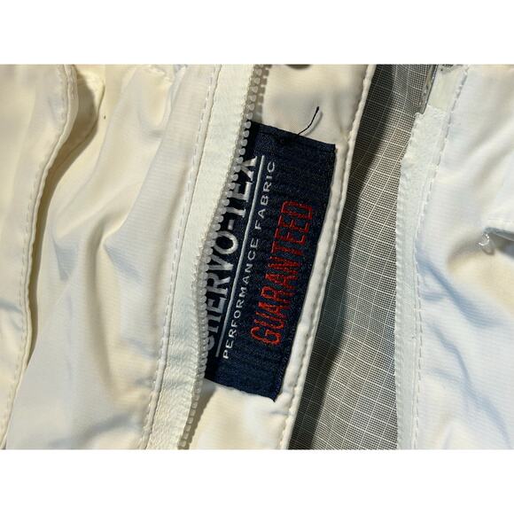 Chervo Italian Snow jacket Skii Snowboarding white Coat Women's Medium - Picture 15 of 15